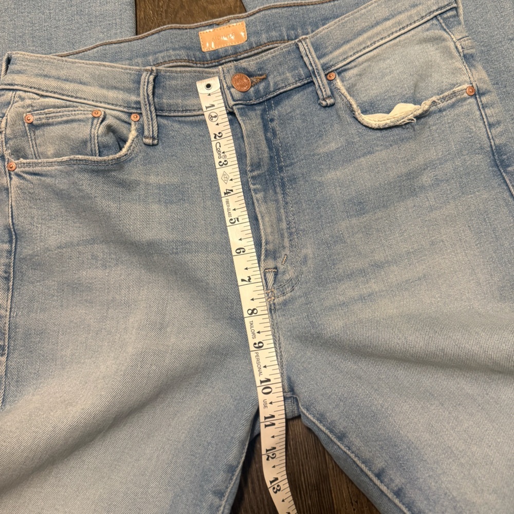 MOTHER denim the weekend fray sz 31 - Picture 10 of 12